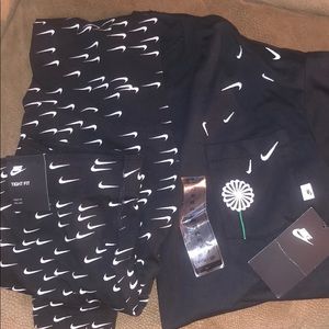 Nike legging & t-shirt  set.